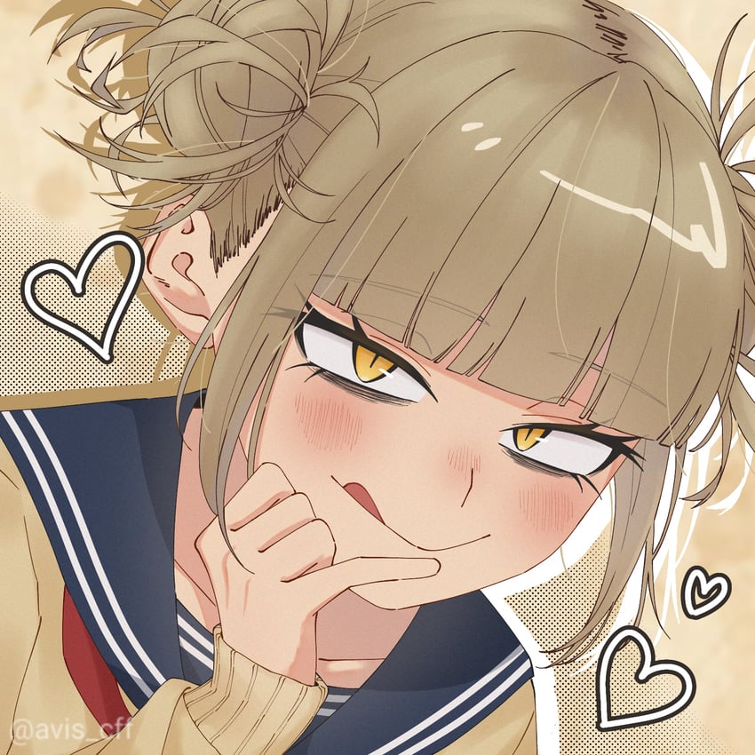 toga himiko (boku no hero academia) drawn by avis_cff
