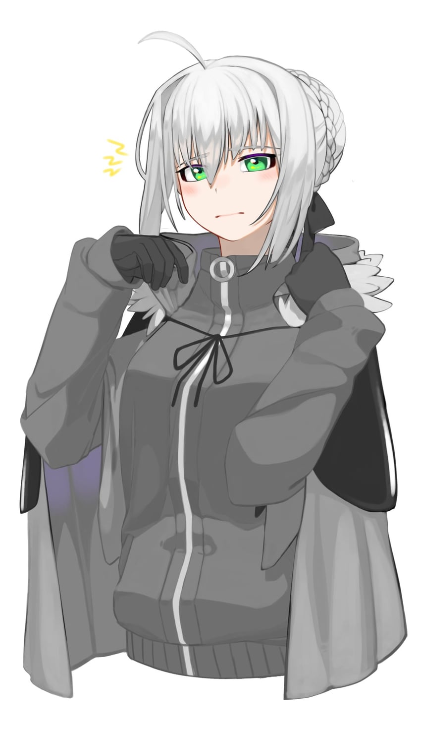 gray (fate and 2 more) drawn by buffy_(risottosf)