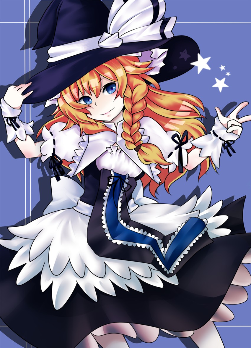 kirisame marisa (touhou and 1 more) drawn by taratera