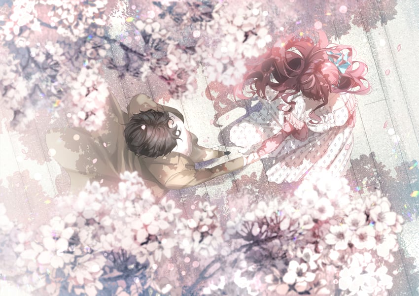 shiren and yoonha (koi ni tsuite 0.1-paasento) drawn by cain_art811