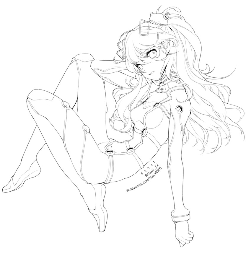 souryuu asuka langley (neon genesis evangelion and 2 more) drawn by seoji