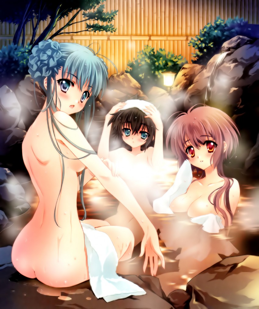 yatabe noa, fujita nodoka, and yatabe miu (para-sol) drawn by carnelian