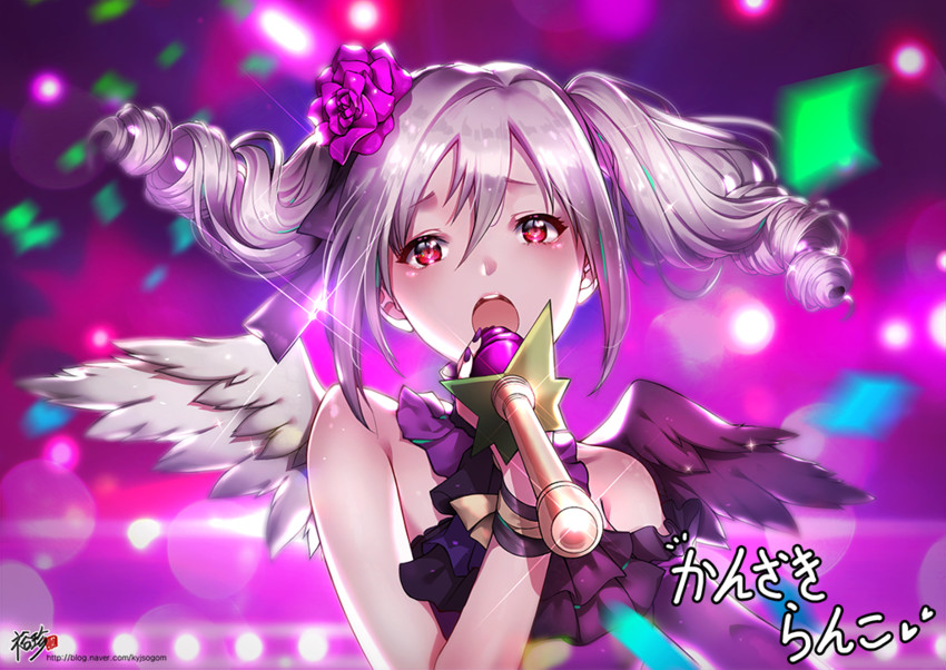 kanzaki ranko (idolmaster and 1 more) drawn by kyjsogom