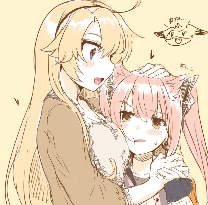 kohagura ellen, mashiko kaoru, and nene (toji no miko) drawn by rialickpero