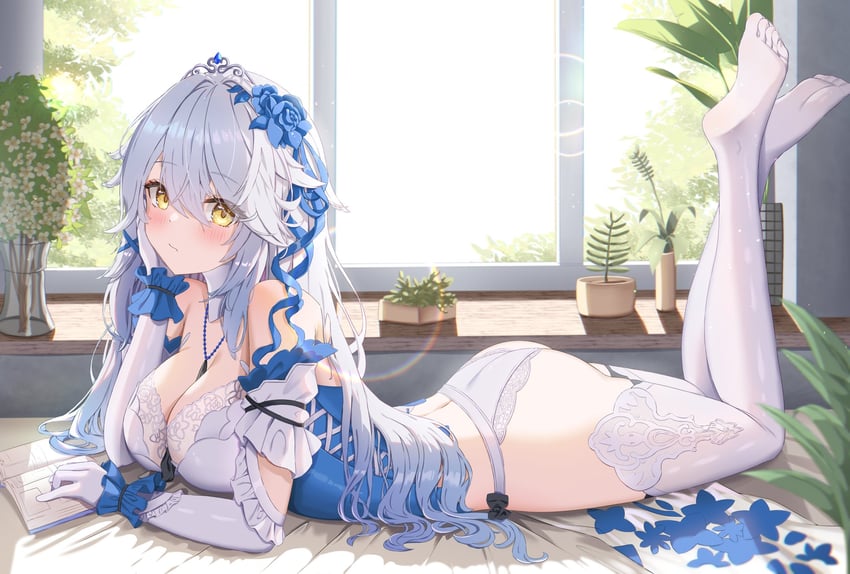 lyfe bestla and lyfe bestla - infinite sight (snowbreak: containment zone) drawn by dokimaru