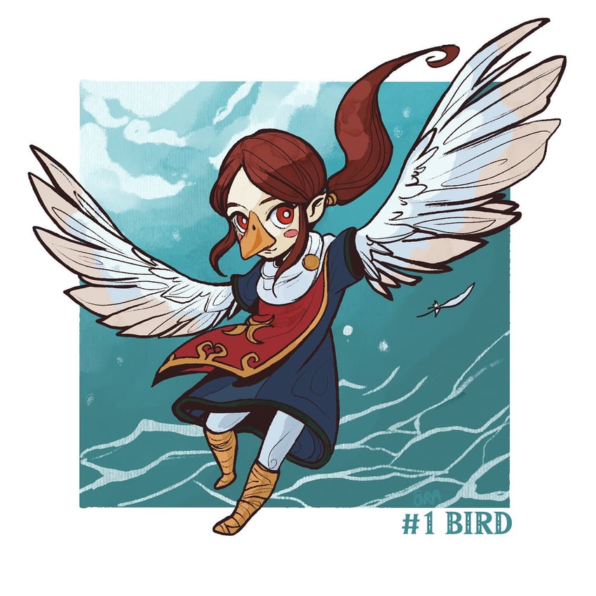 medli (the legend of zelda and 1 more) drawn by ora-illustration