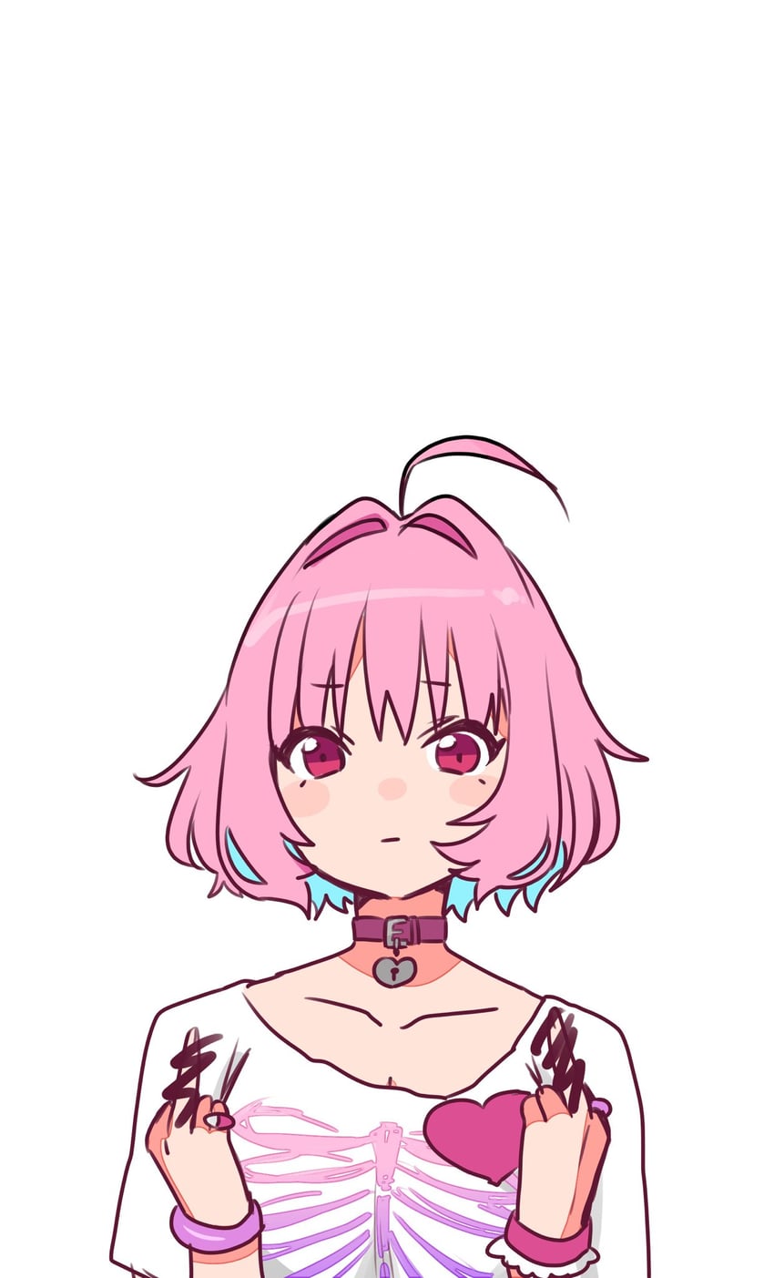 yumemi riamu (idolmaster and 1 more) drawn by sukoyaka_(100hituzi)