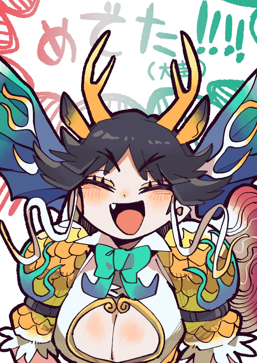 kirin (kemono friends and 1 more) drawn by kanmoku-san