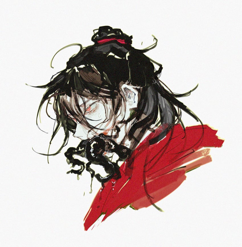 li huowang and li sui (dao gui yi xian) drawn by hydrogenbonding