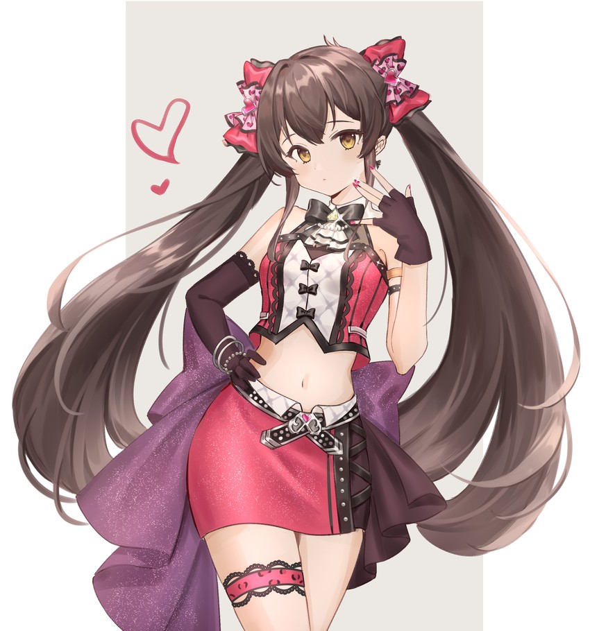 matoba risa (idolmaster and 2 more) drawn by onigiri_(233)