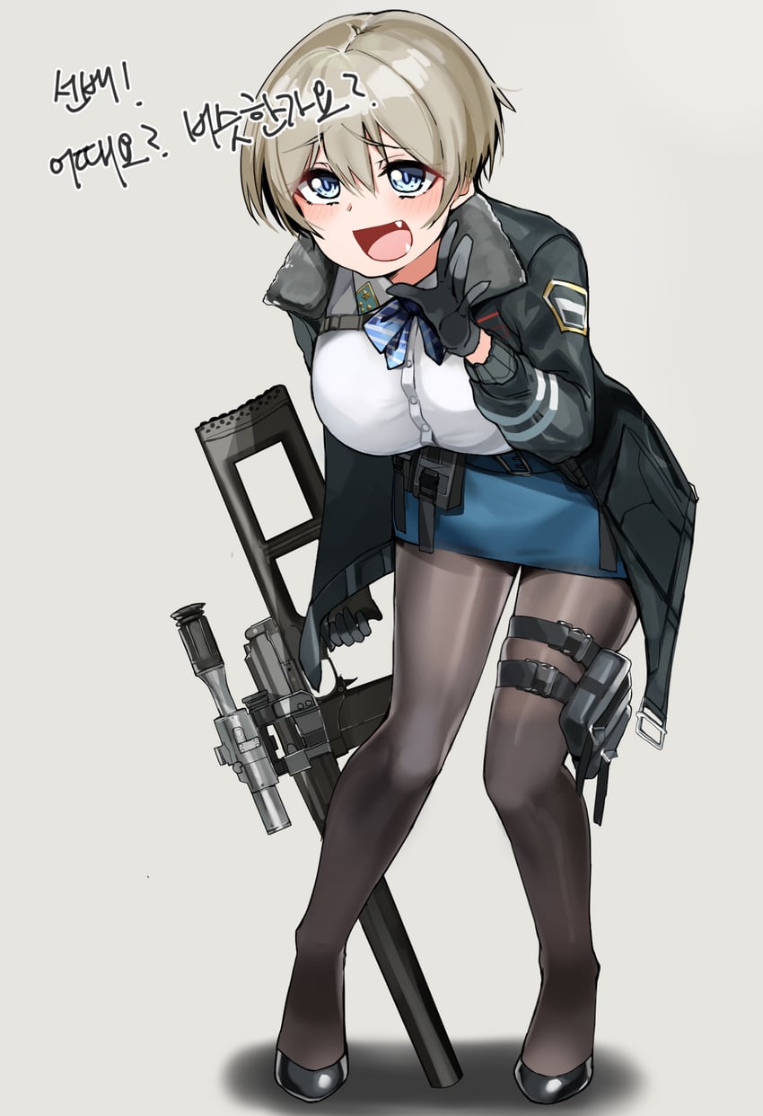 uzaki hana and vsk-94 (girls' frontline and 1 more) drawn by raigyo_(mk48torpedo)
