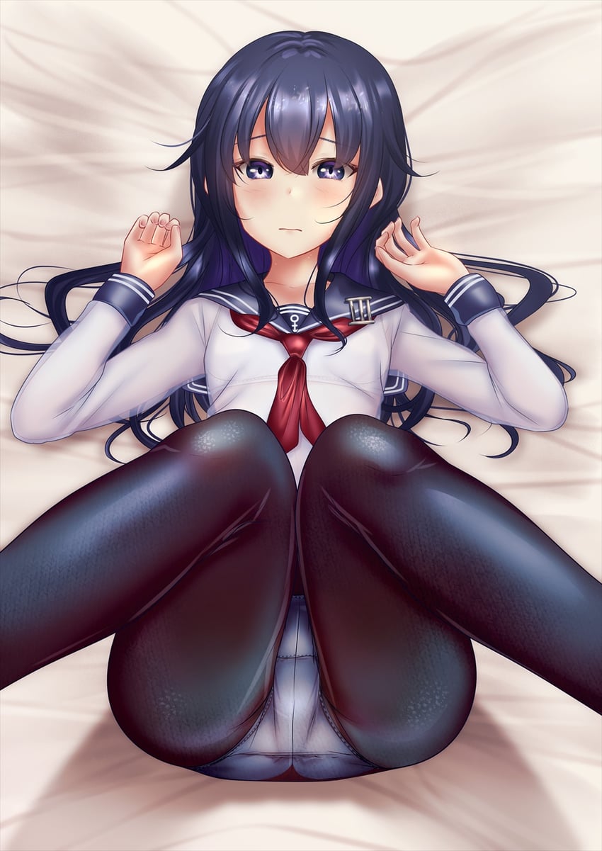 akatsuki (kantai collection) drawn by shounen_(hogehoge)