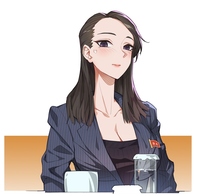 kim yo-jong (real life) drawn by c.x.c