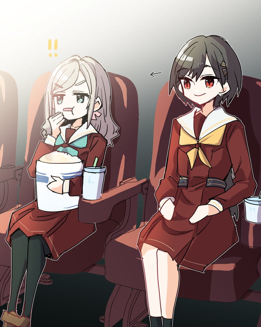 ceras yanagida lilienfeld and katsuragi izumi (love live! and 1 more) drawn by kanduki_kamibukuro