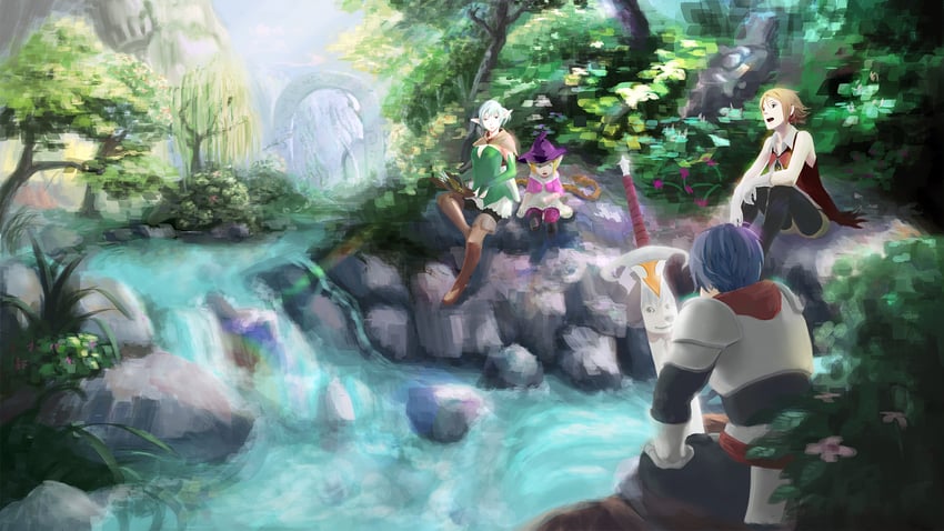 doge (final fantasy and 1 more) drawn by hitoree