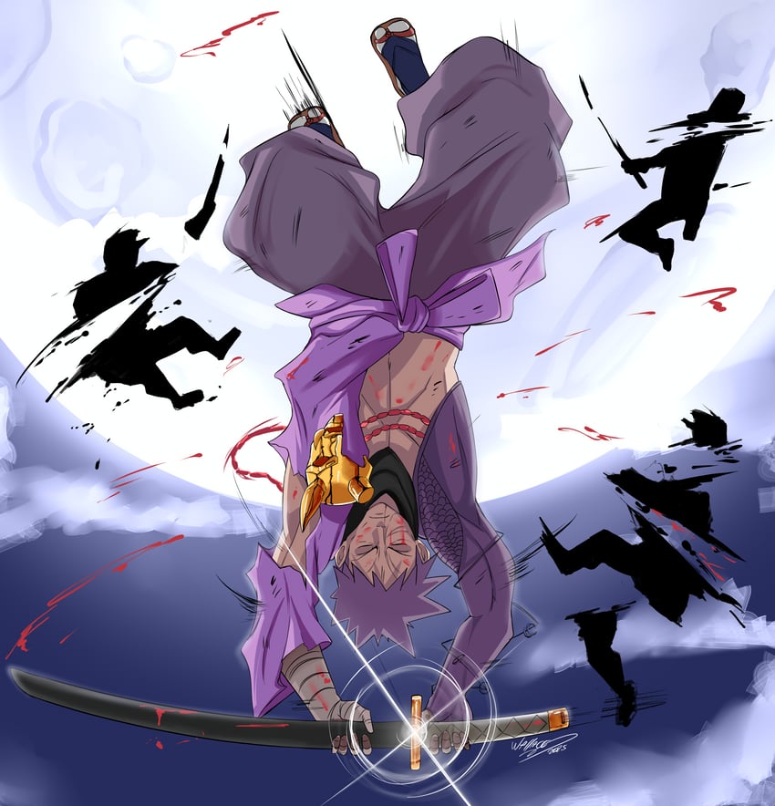 uchiha obito and ronin obito (naruto and 1 more)