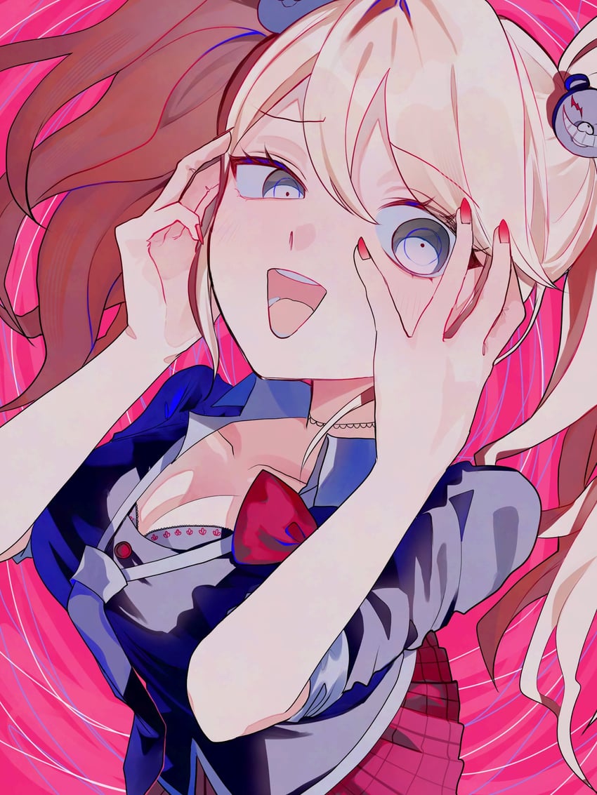 enoshima junko (danganronpa and 1 more) drawn by cotolu