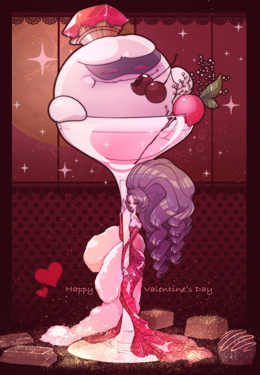 king boo and hellen gravely (mario and 2 more) drawn by licker610