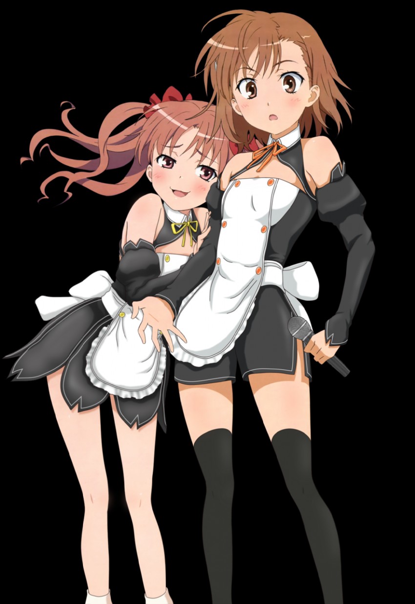 misaka mikoto and shirai kuroko (toaru majutsu no index and 2 more)