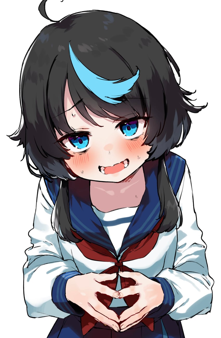 ikezaki shian (cmyk: sameda kazuou wa chuunibyou ga naosenai) drawn by koba