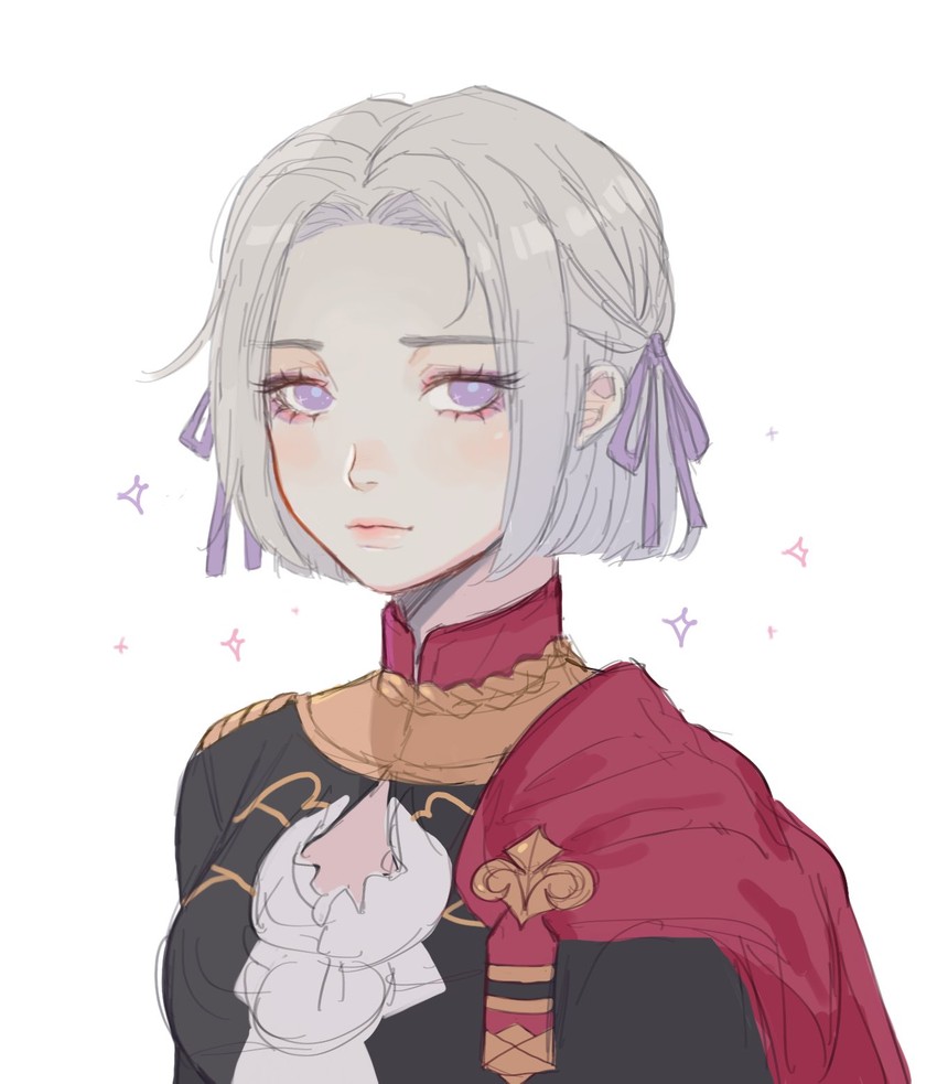 edelgard von hresvelg (fire emblem and 1 more) drawn by mirwae