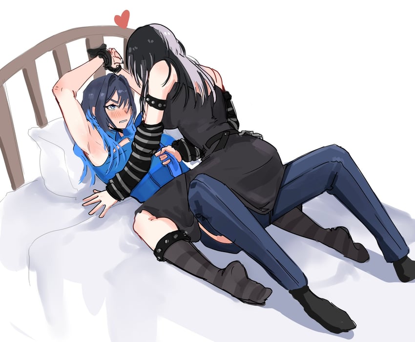 ouro kronii and shiori novella (hololive and 1 more) drawn by yorobisan