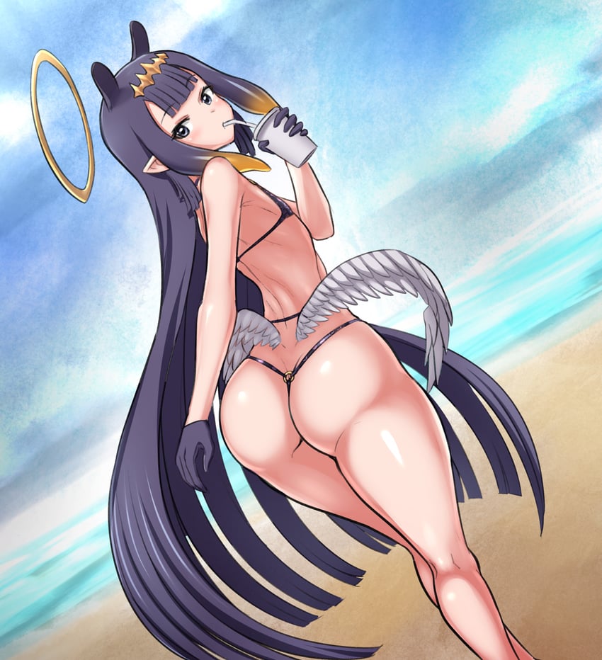 ninomae ina'nis (hololive and 1 more) drawn by jadf