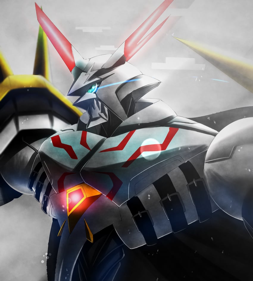 omegamon alter-s (digimon and 1 more) drawn by a10thunderboit