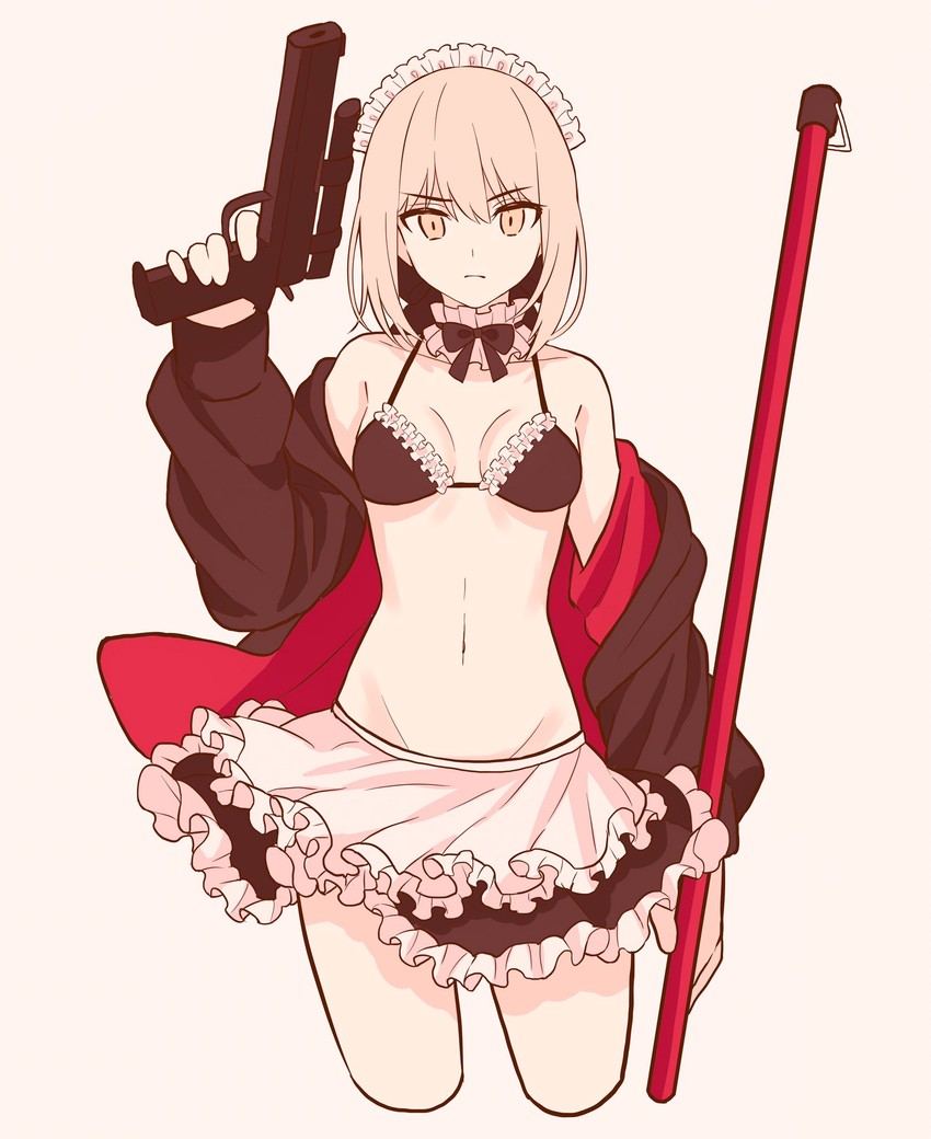 artoria pendragon and saber alter (fate and 1 more) drawn by lq_saku