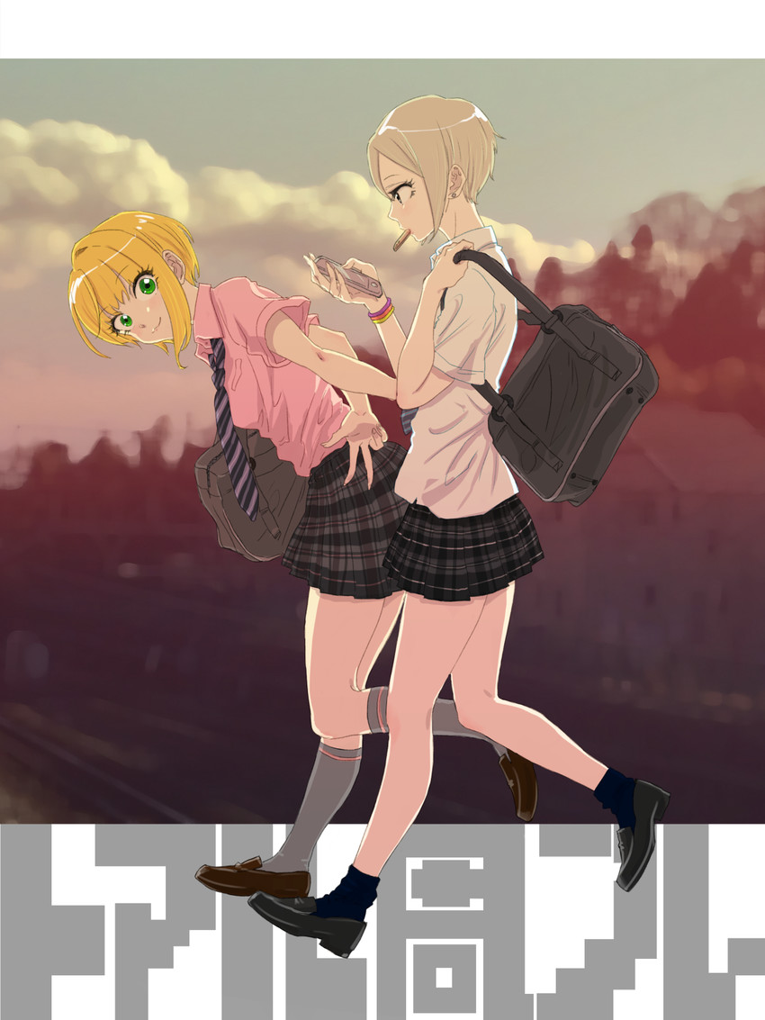 miyamoto frederica and shiomi syuko (idolmaster and 1 more) drawn by watanuki_hiroya