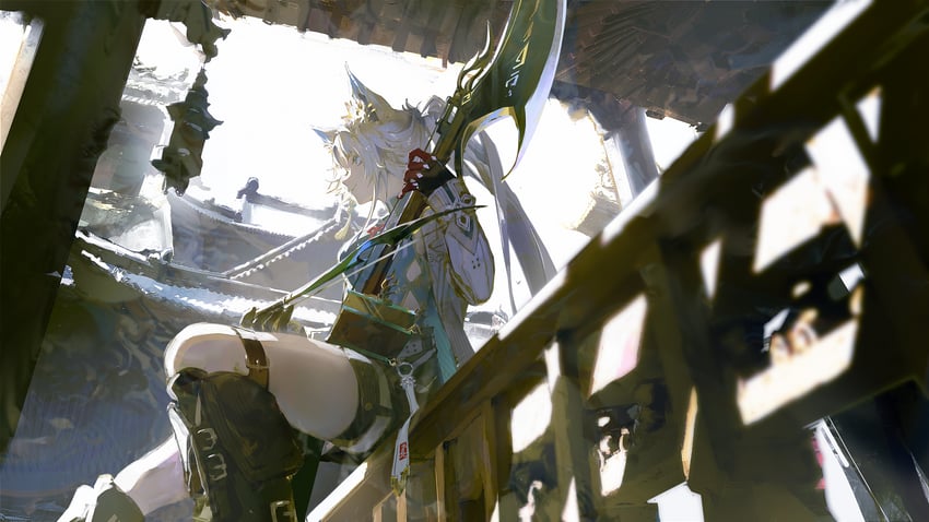 feixiao (honkai and 1 more) drawn by sorrowny