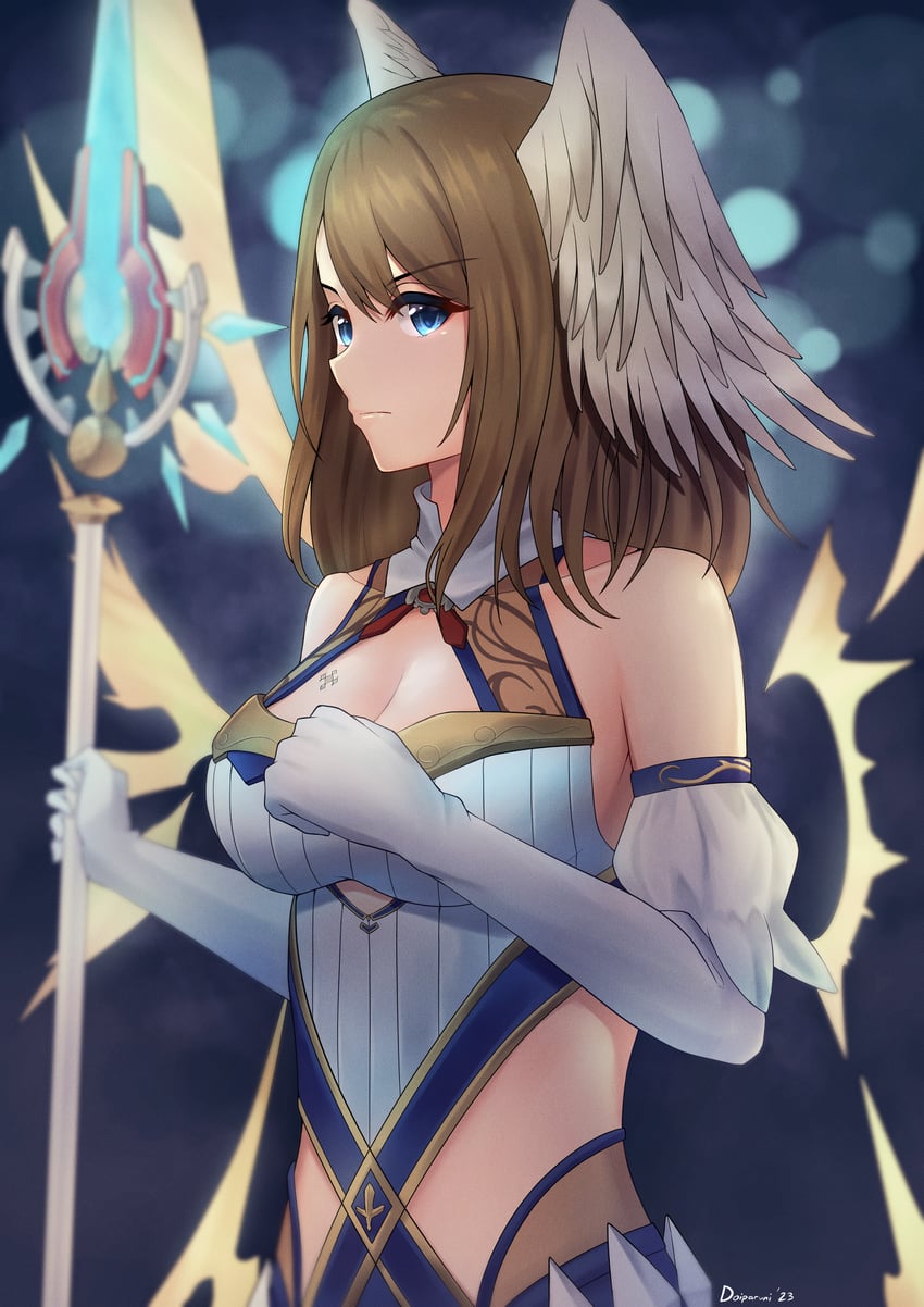 eunie (xenoblade chronicles and 1 more) drawn by doiparuni