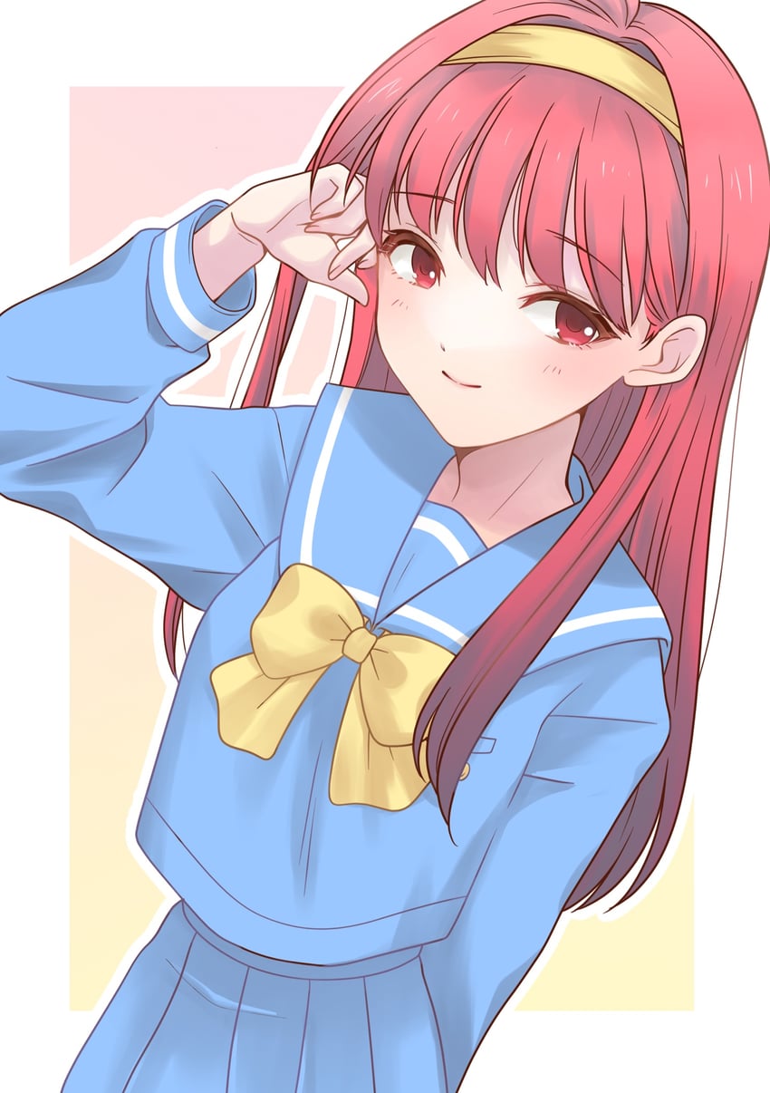 fujisaki shiori (tokimeki memorial and 1 more) drawn by hikaru_(ofuton_at5)