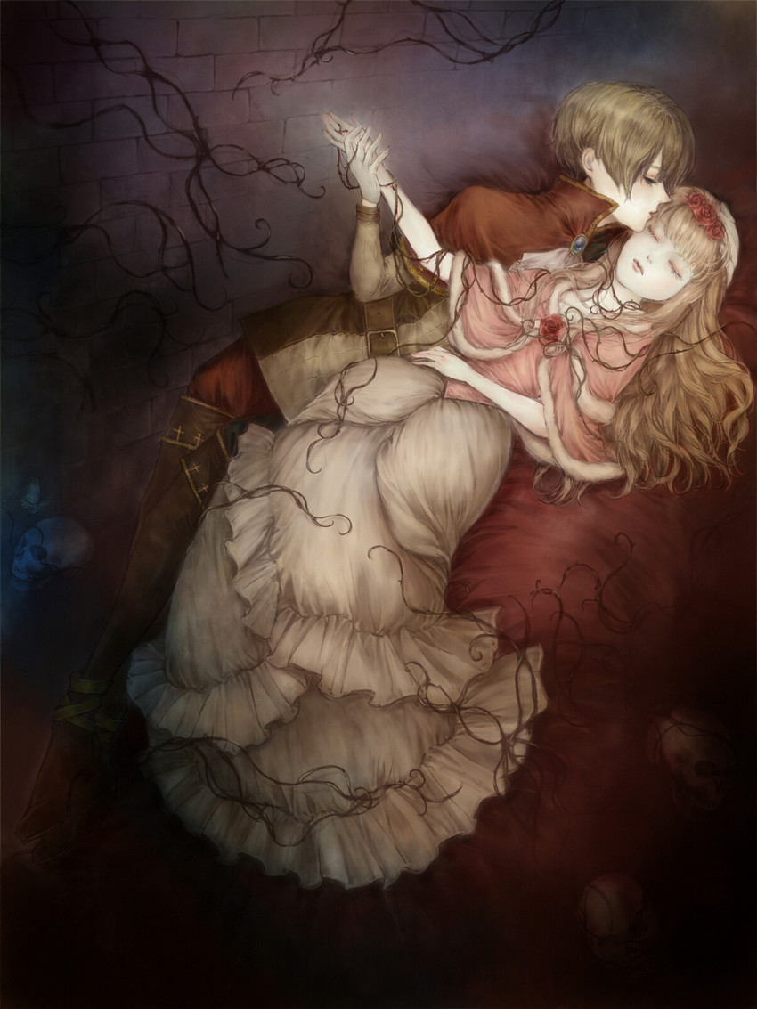 dornroeschen and tettere (sound horizon and 2 more) drawn by yukishiro_(hitsuji)