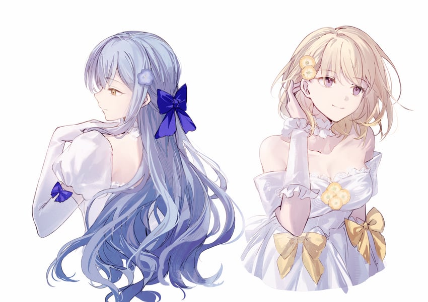 togawa sakiko and misumi uika (bang dream! and 1 more) drawn by muonrei00