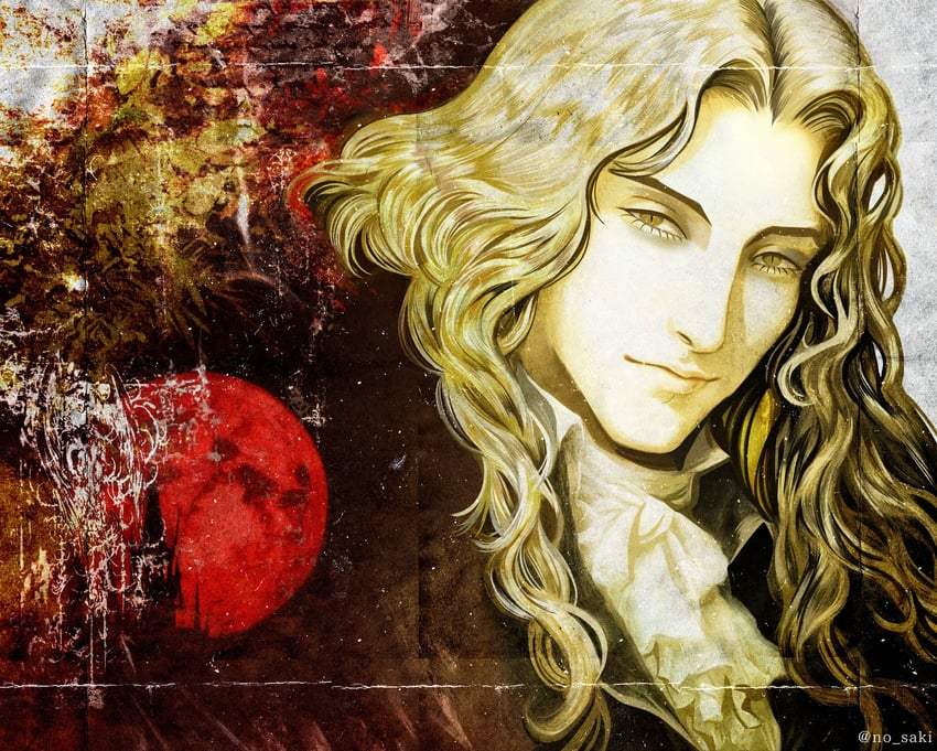alucard (castlevania and 1 more) drawn by n0_saki