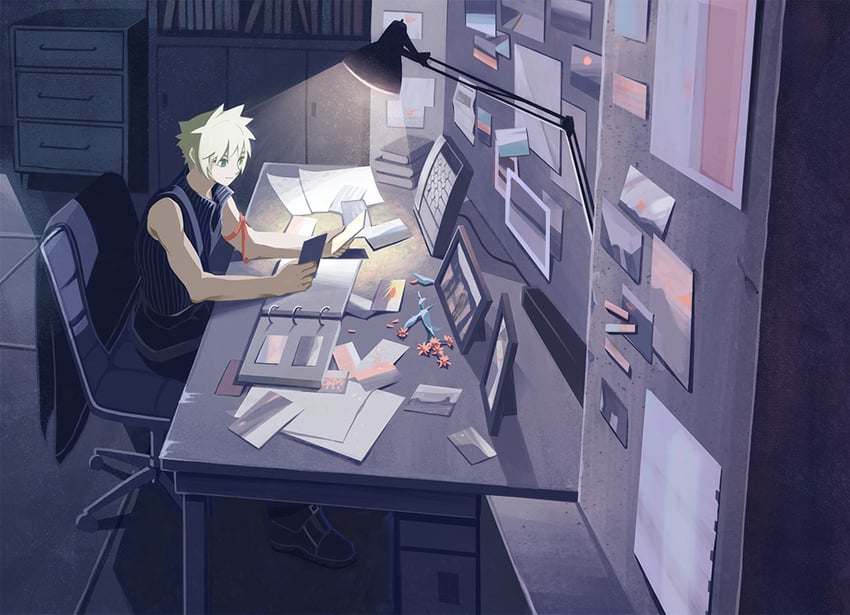 cloud strife (final fantasy and 2 more) drawn by tppqqq7
