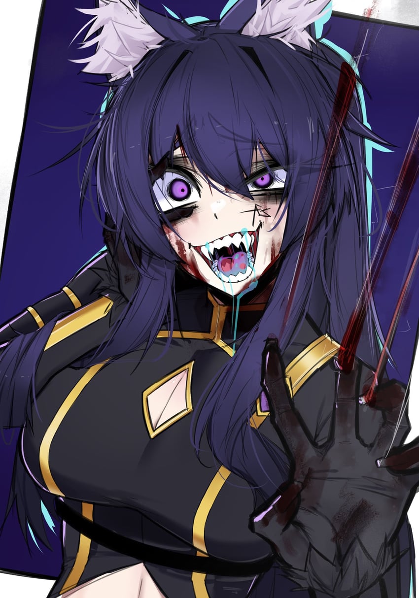 delta (kage no jitsuryokusha ni naritakute!) drawn by ace_glitch