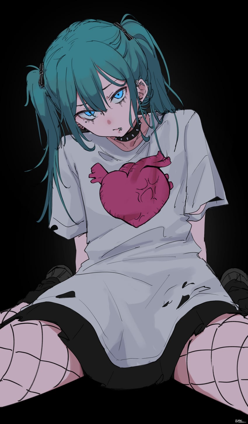 hatsune miku (vocaloid and 1 more) drawn by soap_(sifxi_)