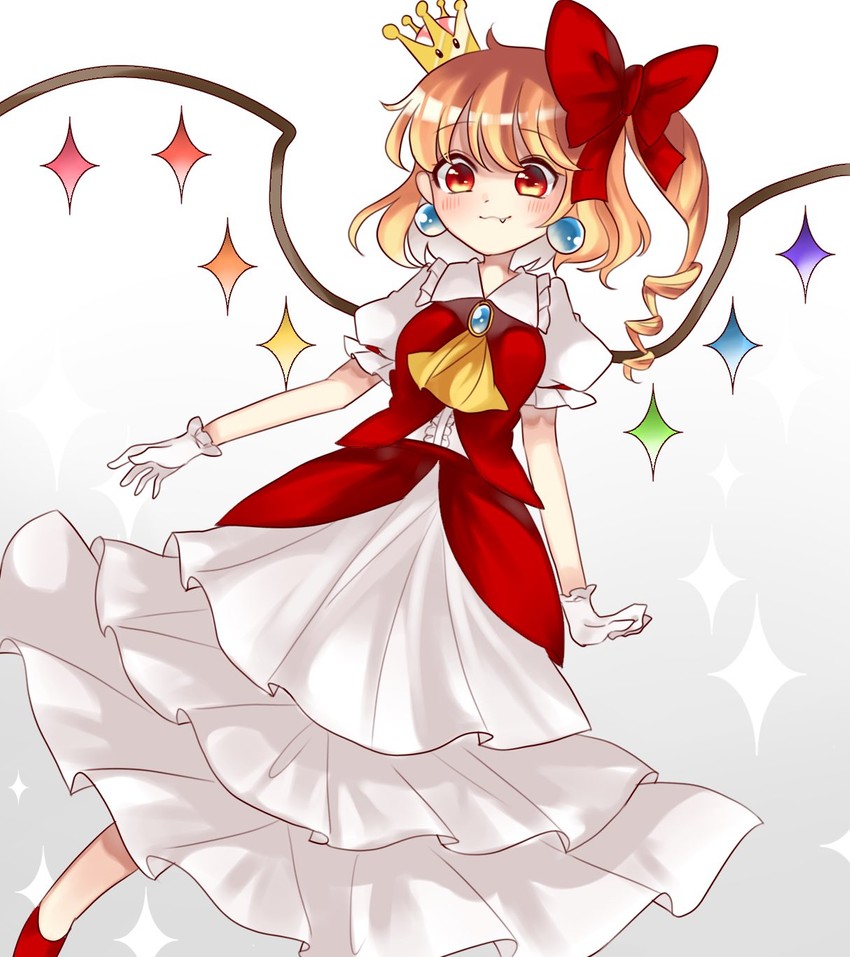 flandre scarlet (touhou and 2 more) drawn by hyaku_paasento