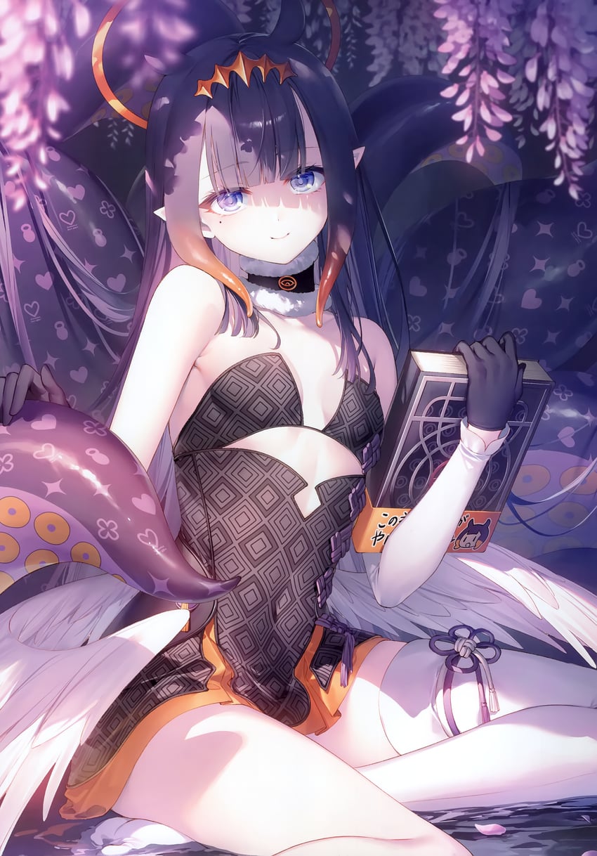 ninomae ina'nis and ao-chan (hololive and 1 more) drawn by toosaka_asagi