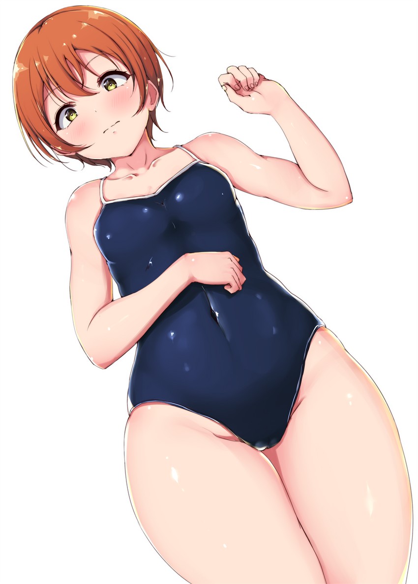 hoshizora rin (love live! and 1 more) drawn by shinonon_(iso_shino)