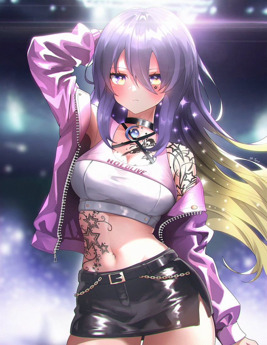 moona hoshinova (hololive and 1 more) drawn by sk_jynx