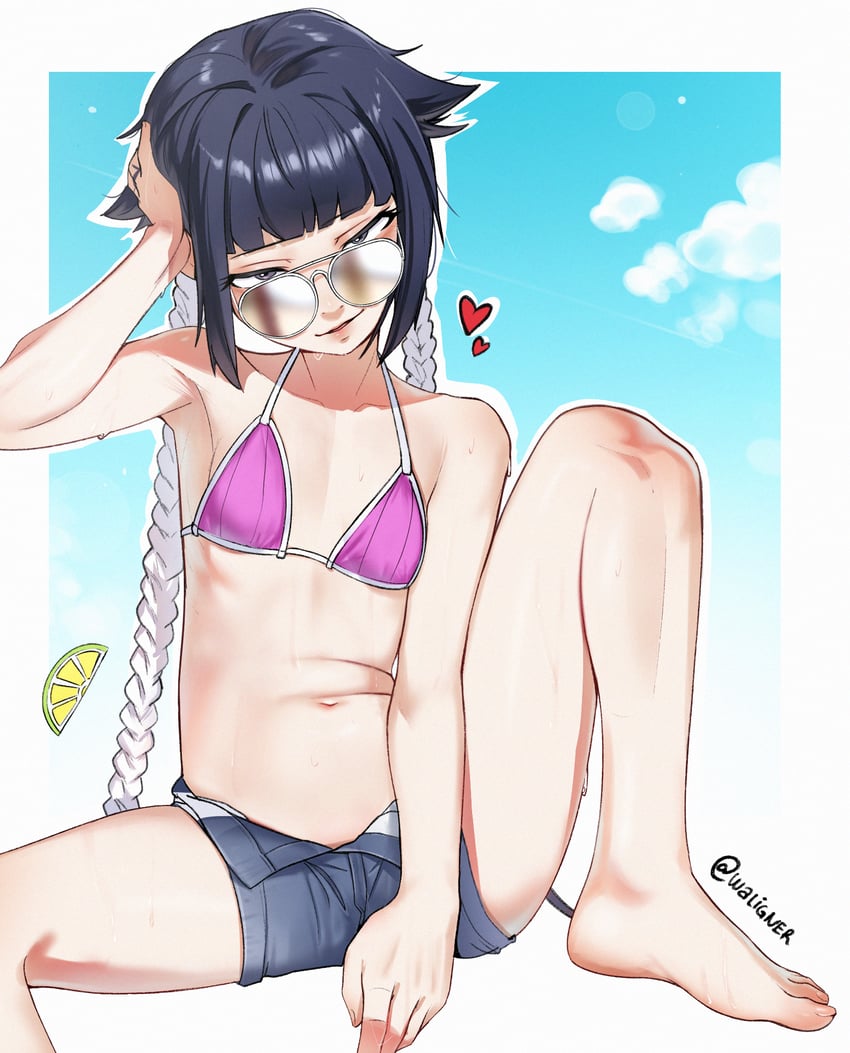 sui-feng (bleach) drawn by waligner