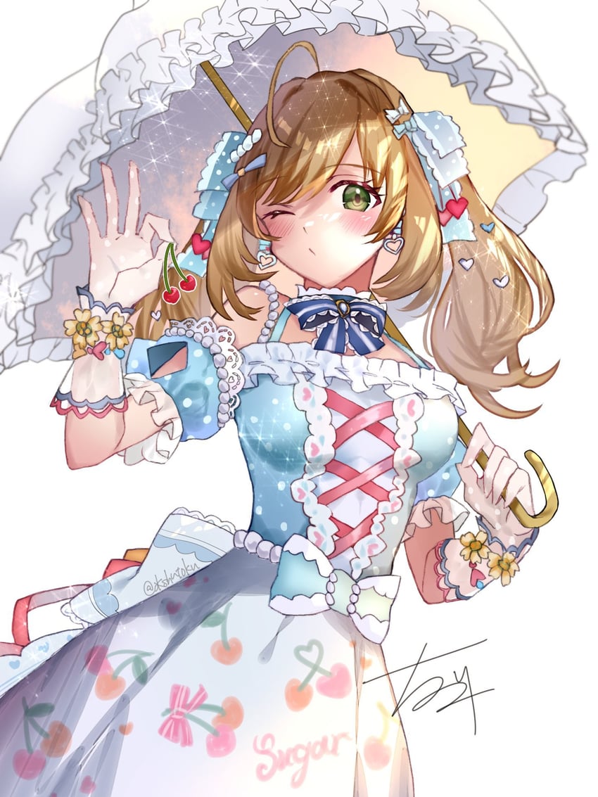 sato shin (idolmaster and 2 more) drawn by b9-n3