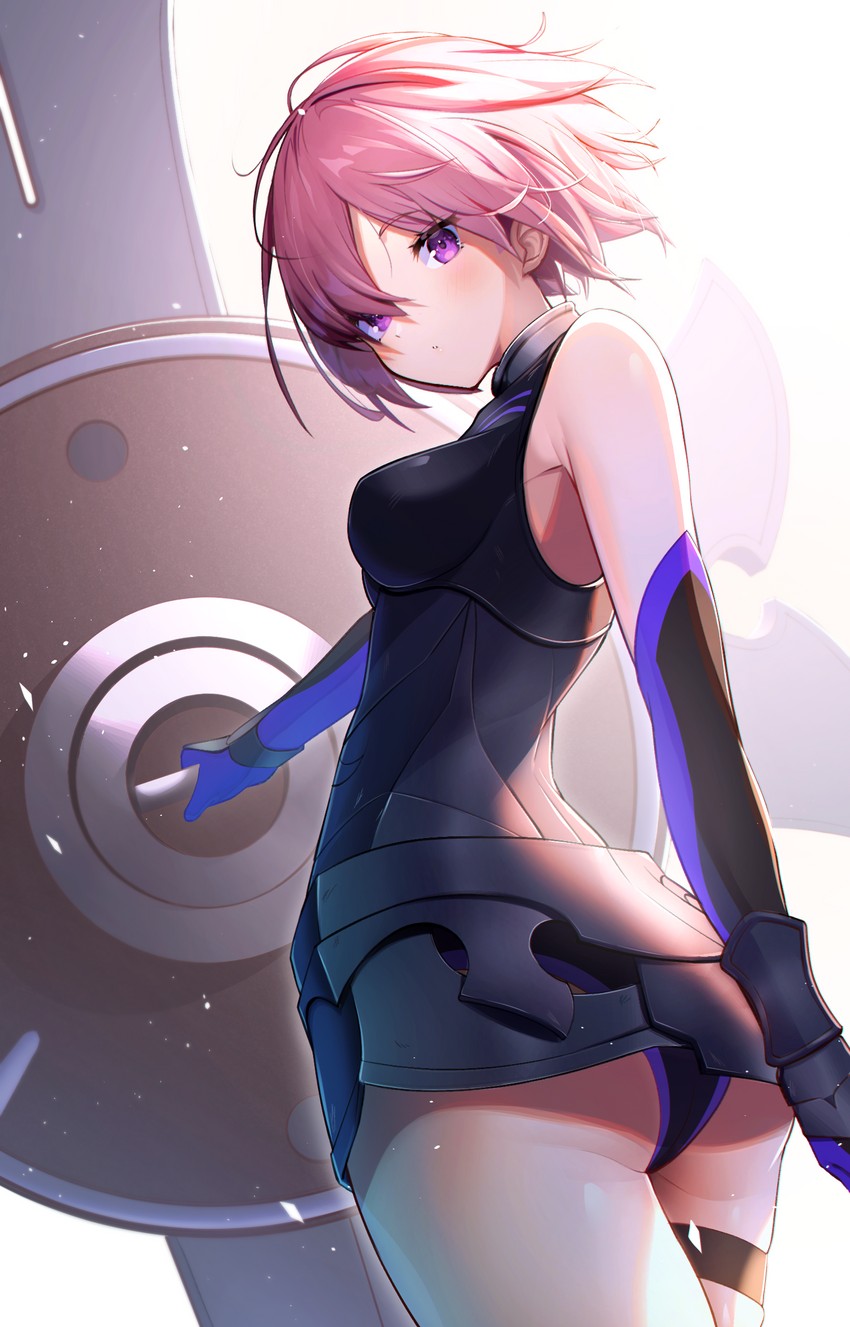 mash kyrielight (fate and 1 more) drawn by takom