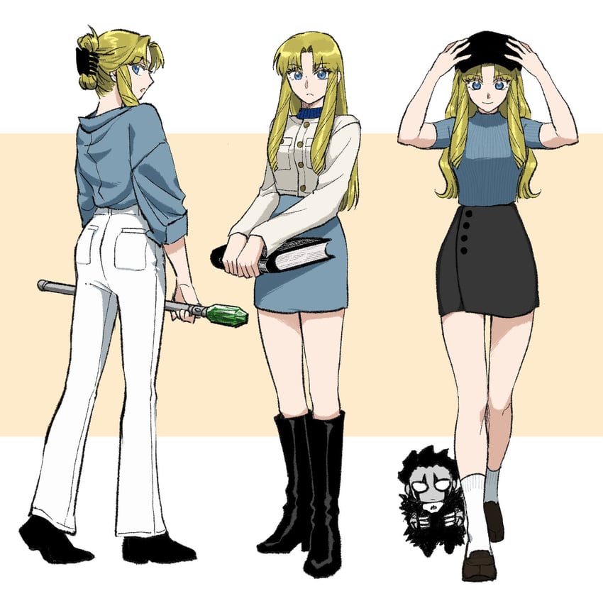 sherry belmont and brago (konjiki no gash!!) drawn by ozaki_(tsukiko3)