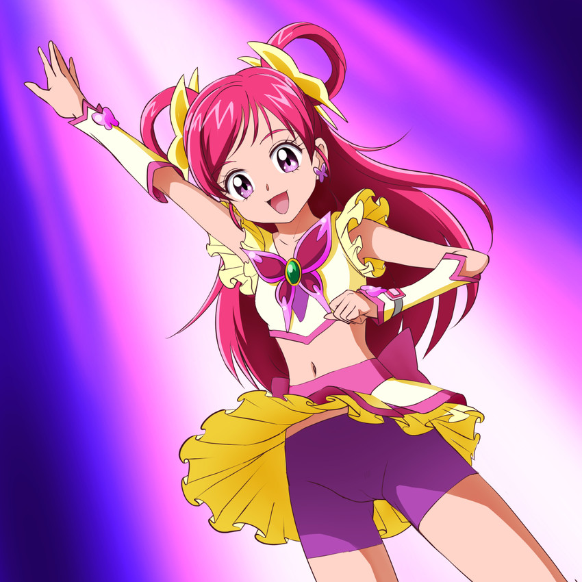 yumehara nozomi and cure dream (precure and 1 more) drawn by mont_blanc_(heartcatch_ayaya)