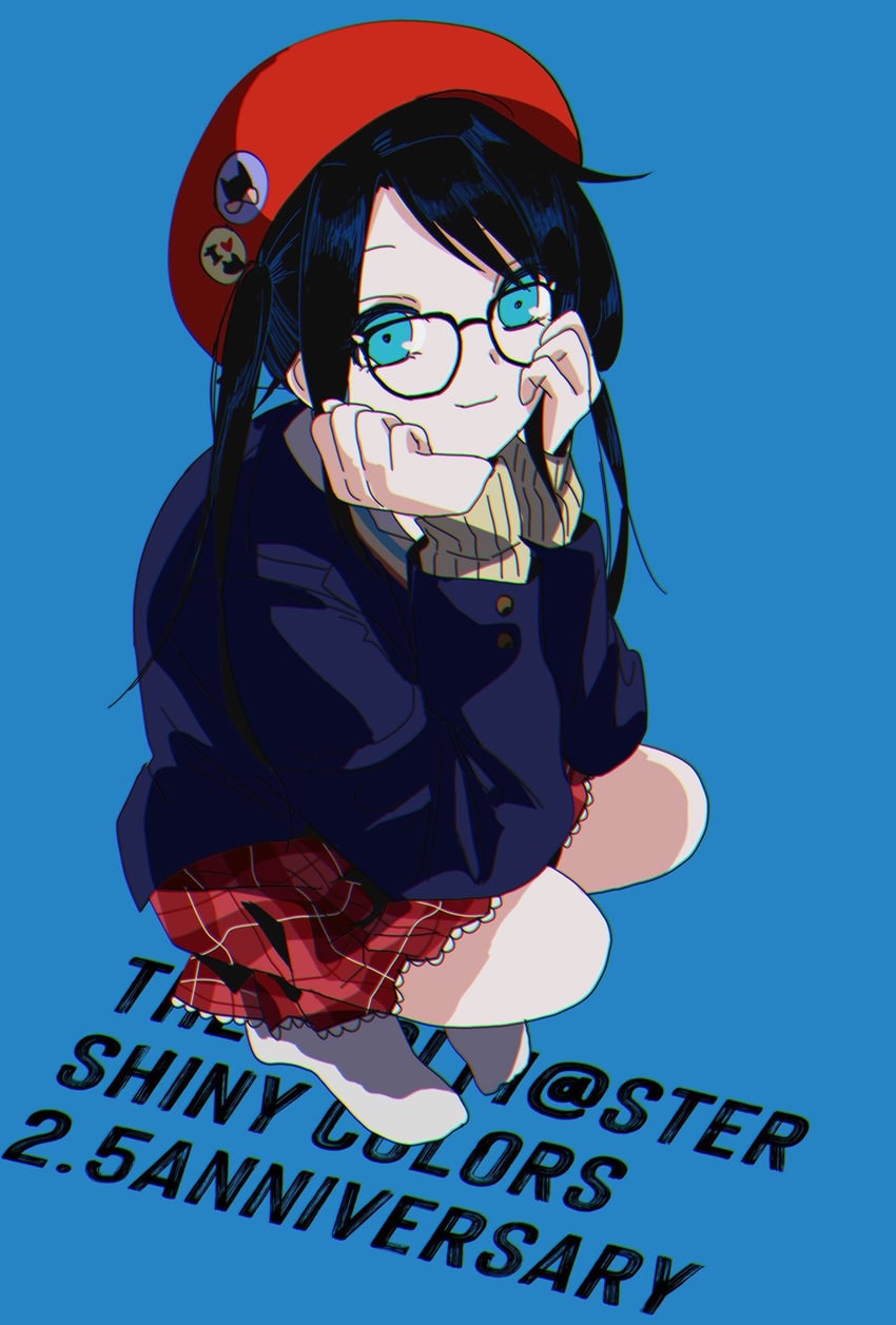 mitsumine yuika (idolmaster and 1 more) drawn by denshoku