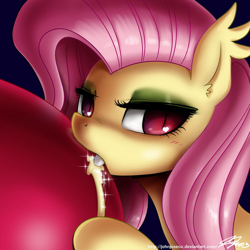 fluttershy and flutterbat (my little pony and 1 more) drawn by john_joseco